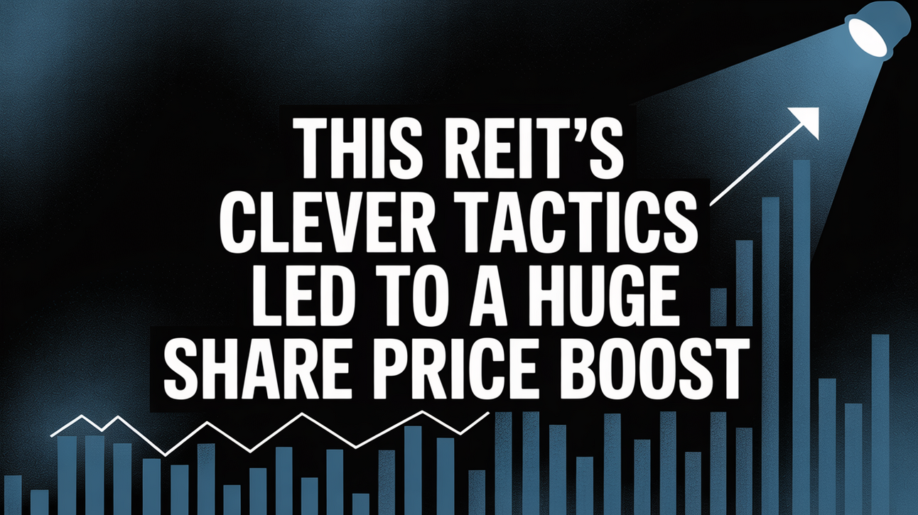 This REIT’s Clever Tactics Led to a Huge Share Price Boost