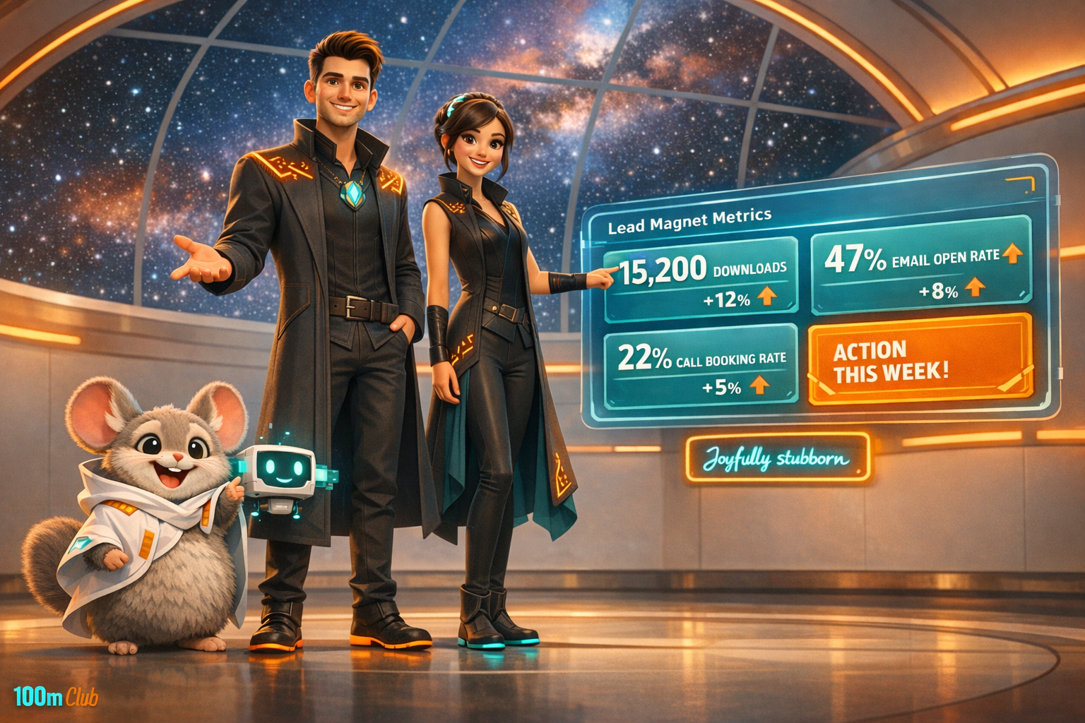 Know if your lead magnet is actually working — every week