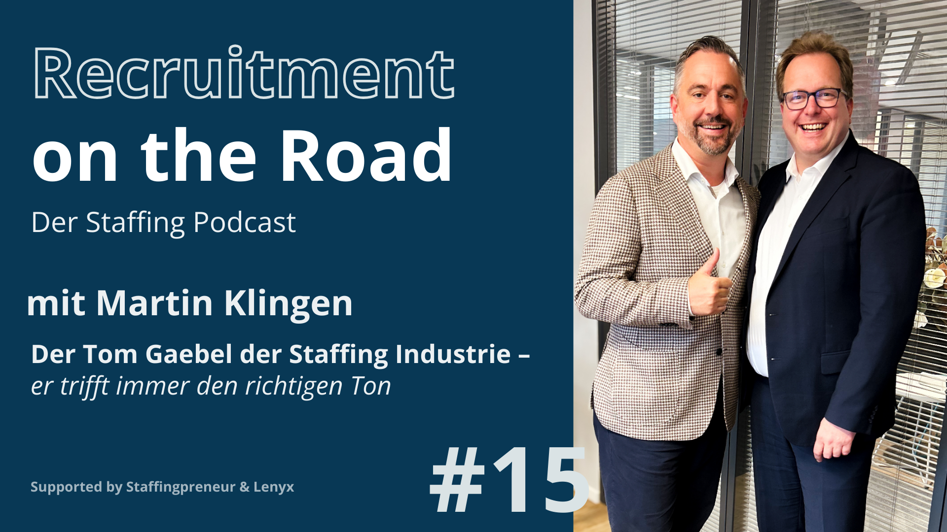 Podcast #15 mit Martin Klingen | Chief Corporate Affairs Officer Germany & Nordics gi Group Holding