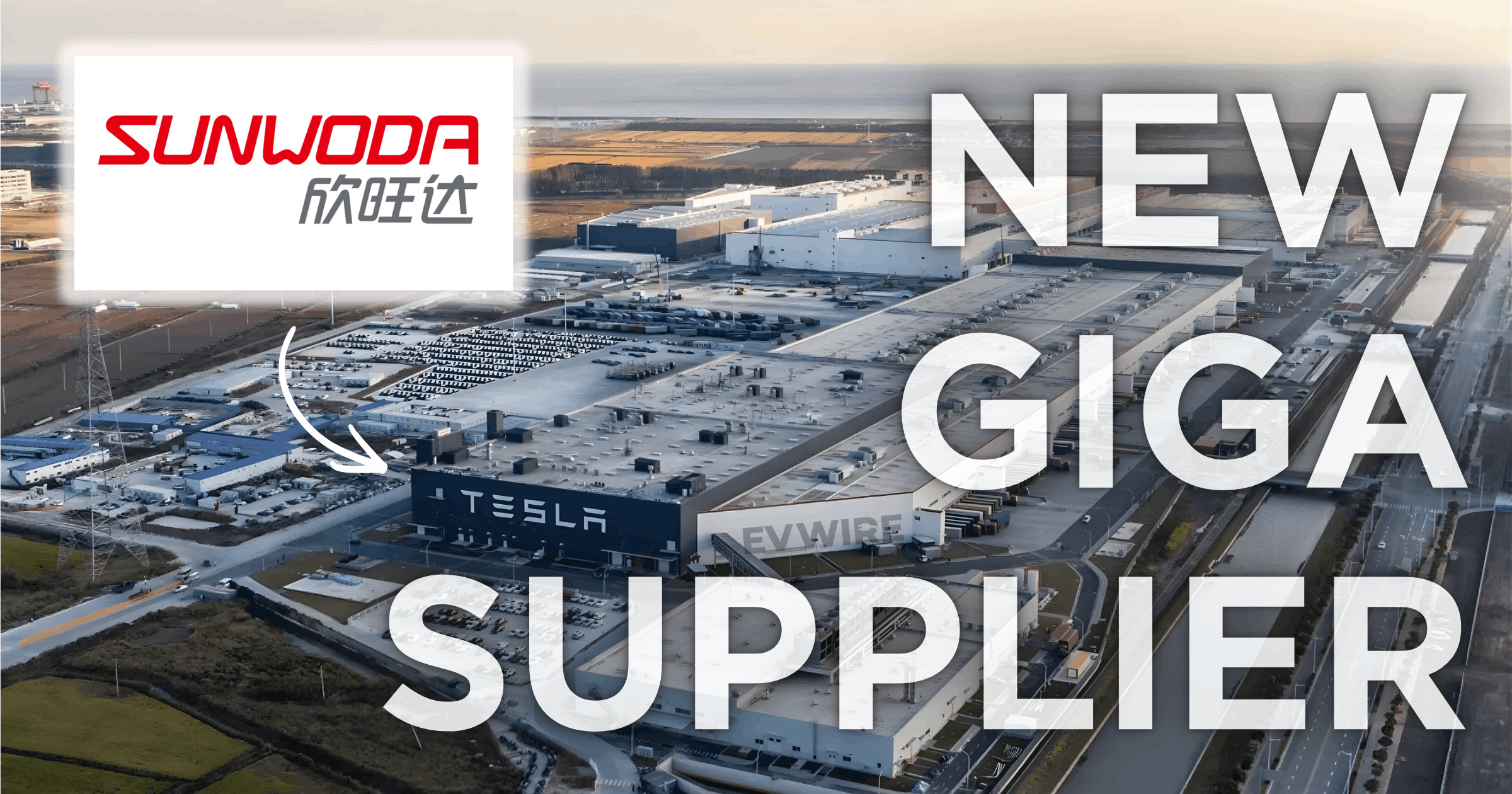 Tesla has a new battery supplier: Sunwoda for LFP