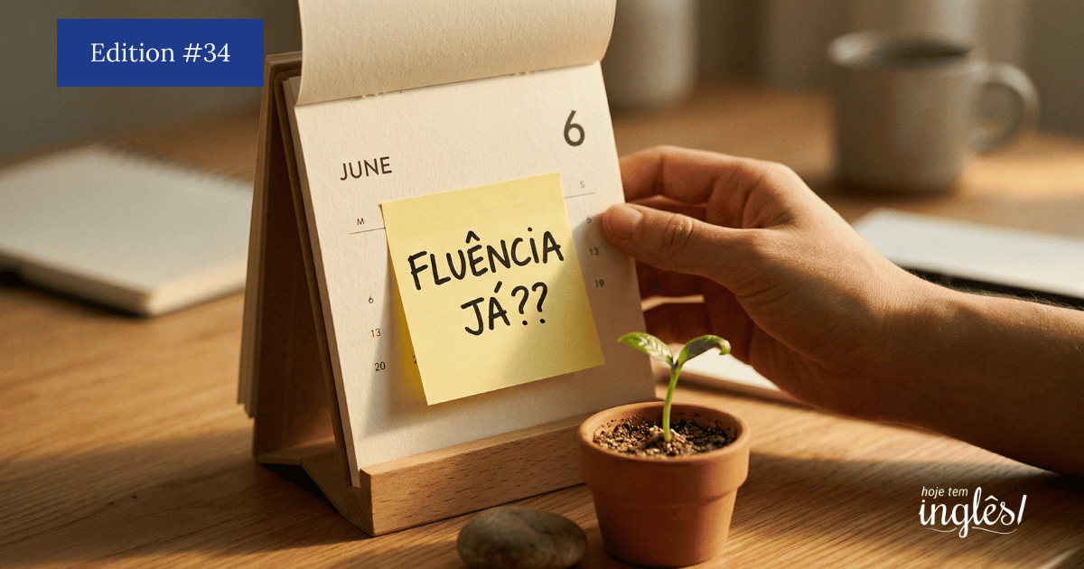 Fluência em 6 meses? Precisamos conversar sobre isso...