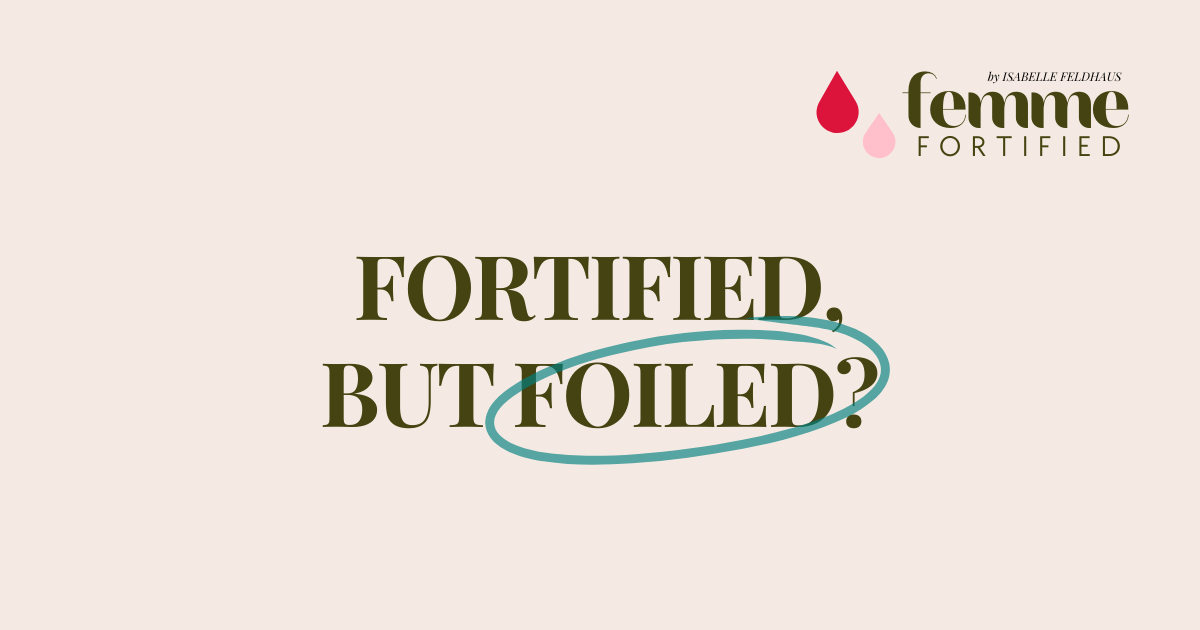 🥣 Iron-Fortified Foods Can’t Help You If You Do This at Meals