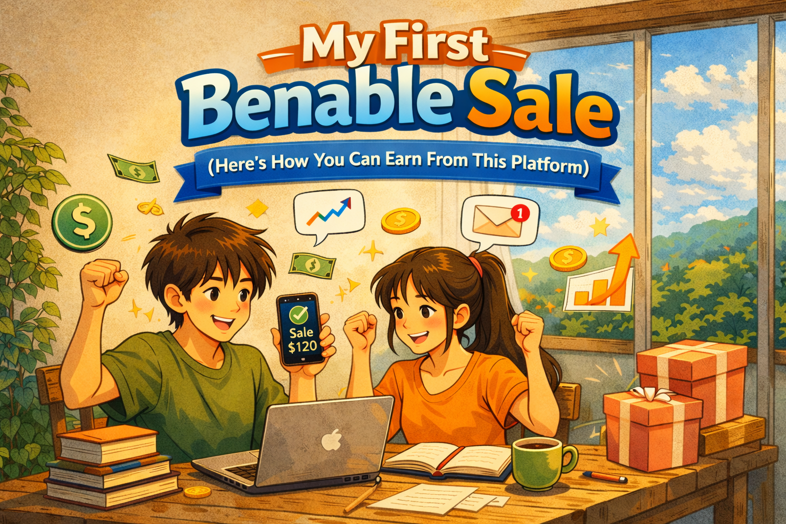 My First Benable Sale (Here's How You Can Earn From This Platform)