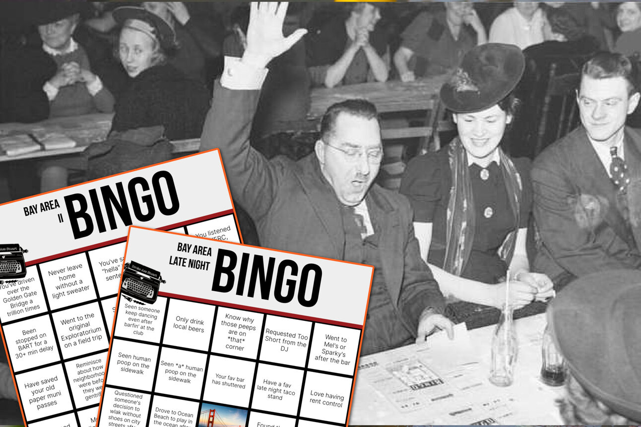 This Bay Area BINGO Card Went Viral And is Part of a Ridiculous Series