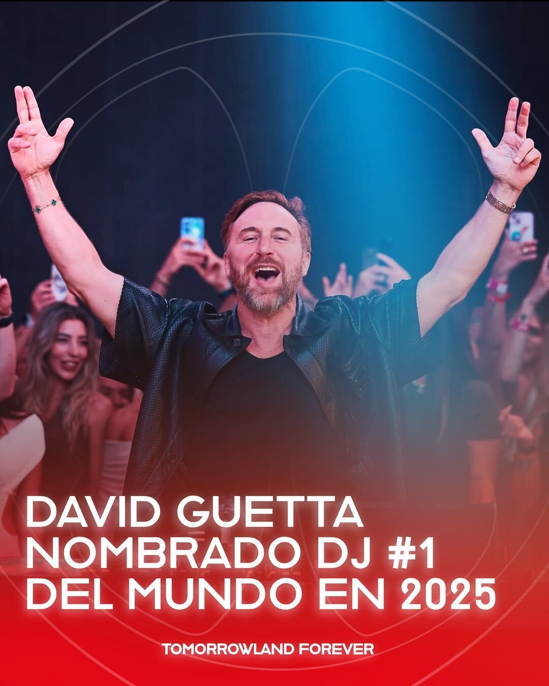 🪩 #10 David Guetta es el DJ #1 del mundo 2025