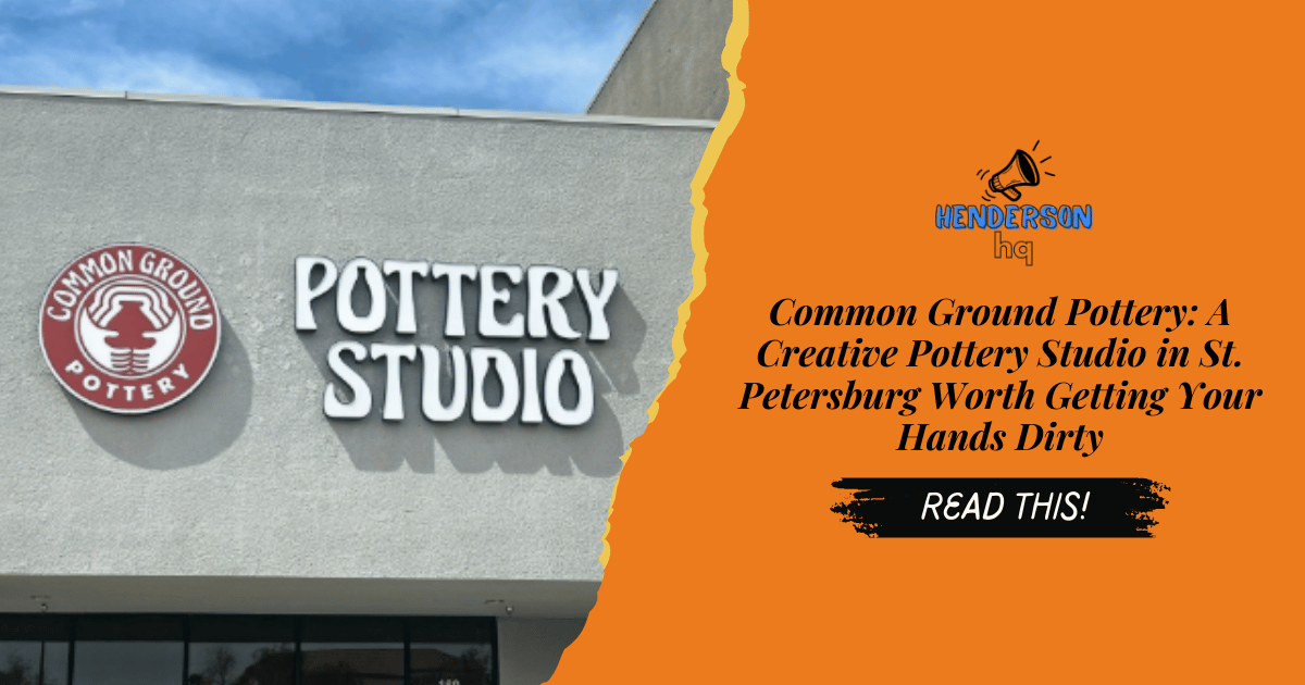 Common Ground Pottery: A Creative Pottery Studio in St. Petersburg Worth Getting Your Hands Dirty