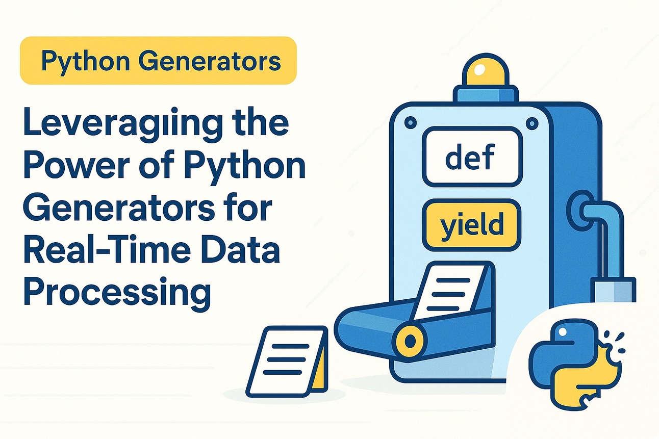 Leveraging the Power of Python Generators for Real-Time Data Processing