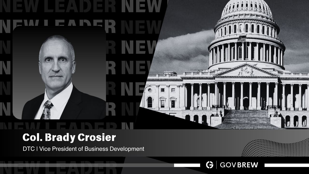 DTC Appoints Colonel Brady Crosier as Vice President of Business Development