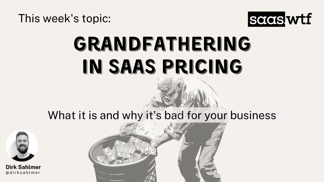 Grandfathering in SaaS Pricing
