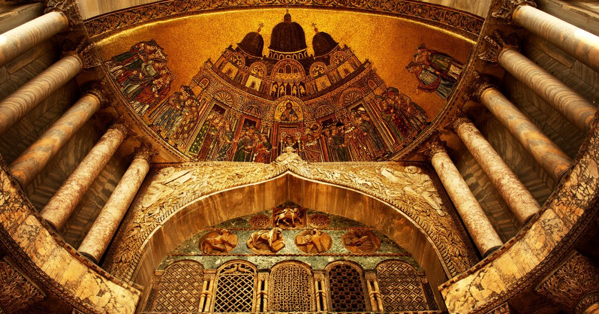 St. Mark’s Basilica, Venice, Italy.