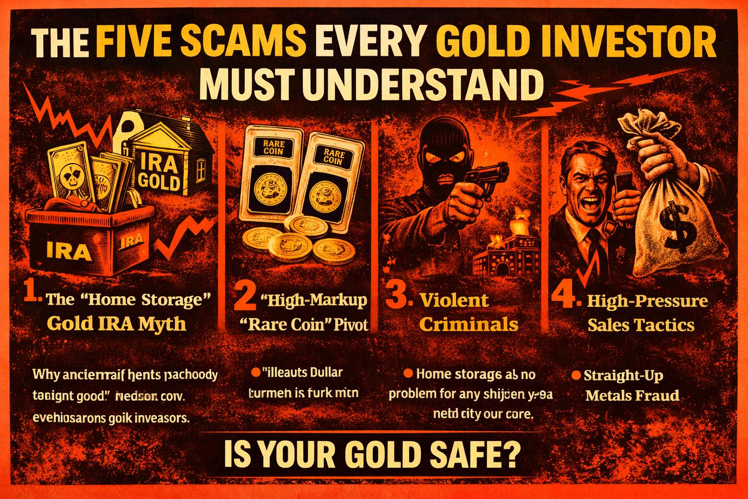 The Five Scams Every Gold Investor Must Understand