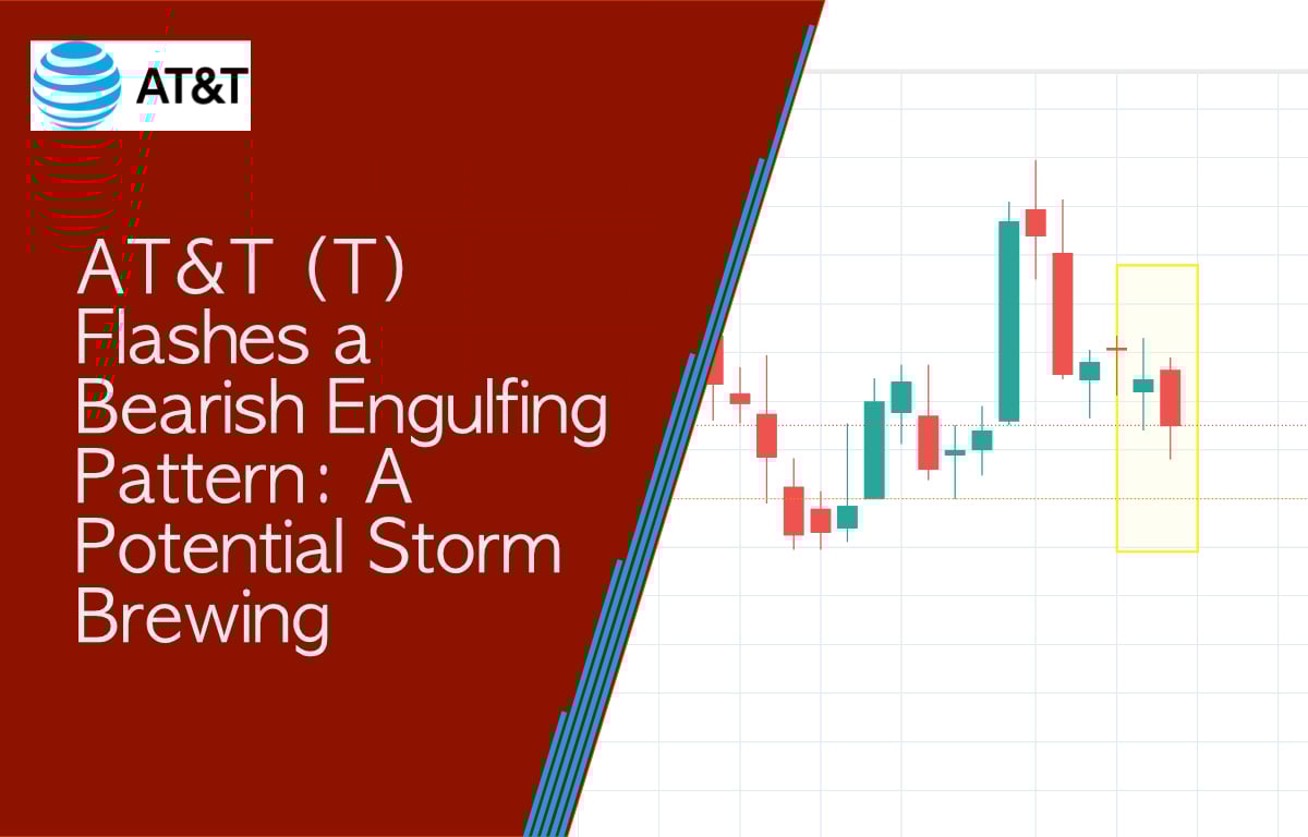 AT&T (T) Flashes a Bearish Engulfing Pattern: A Potential Storm Brewing