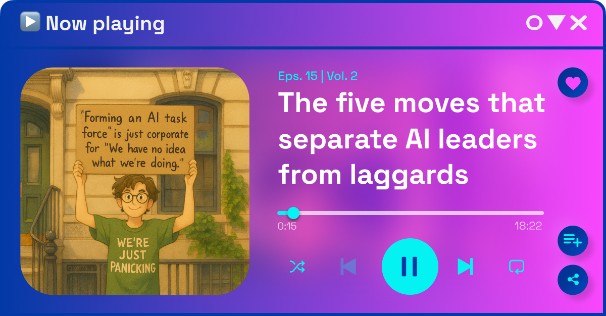 The five moves that separate AI leaders from laggards