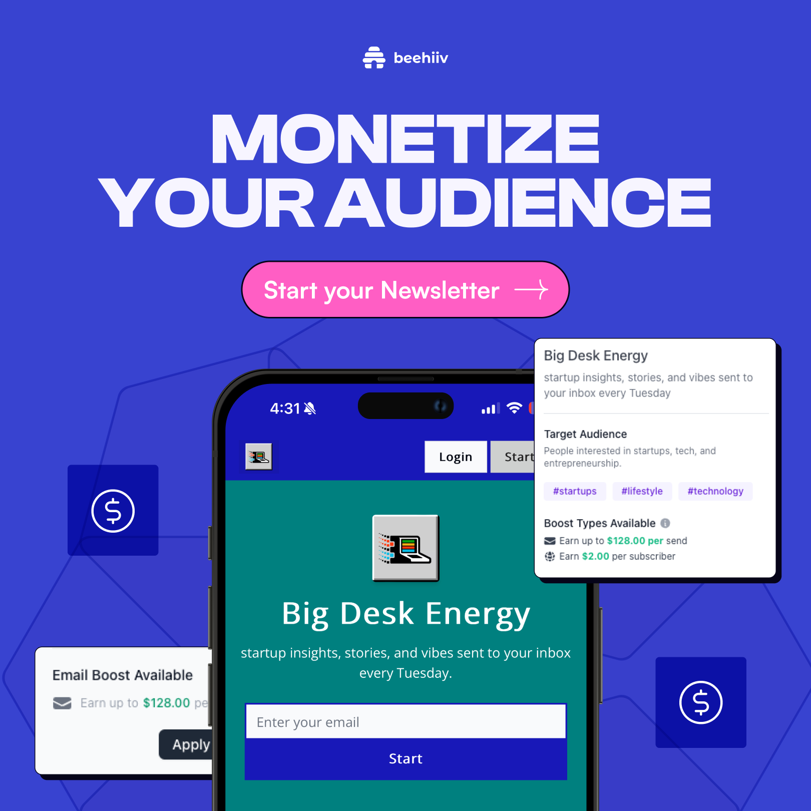 Resource: The Complete Guide to Building and Monetizing Your Newsletter with Beehiiv