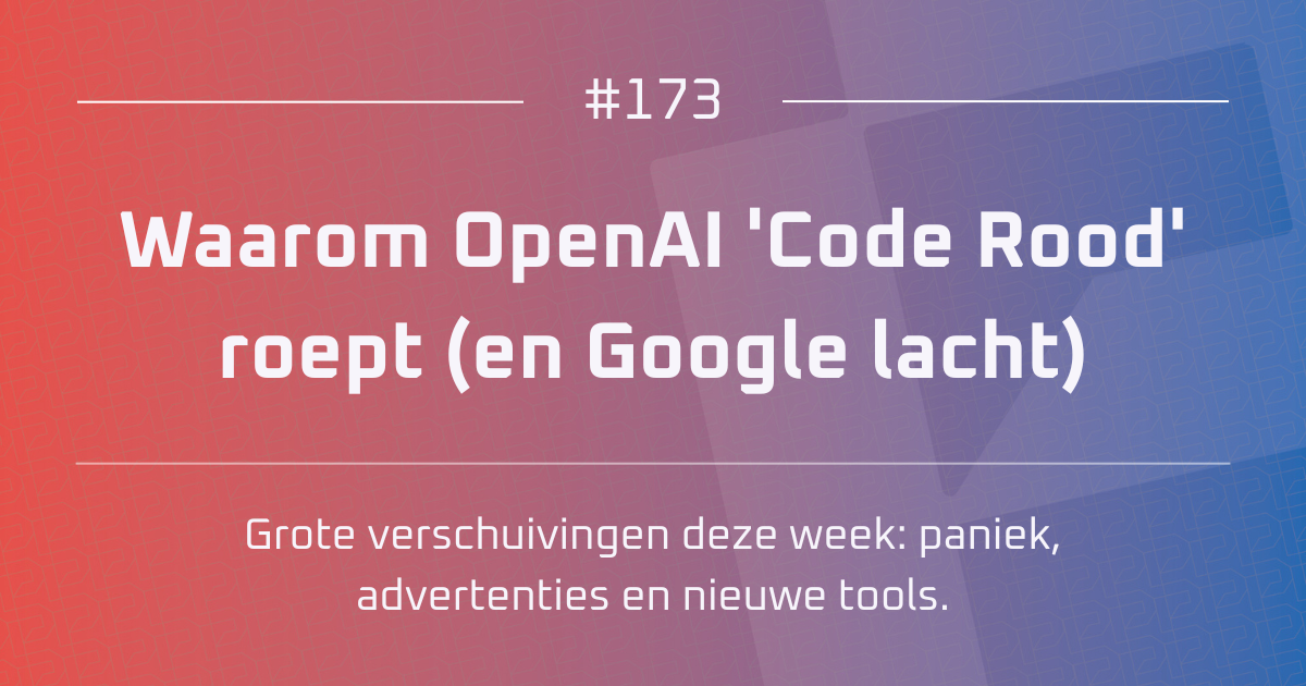 AI #173 | Waarom OpenAI 'Code Rood' roept (en Google lacht)