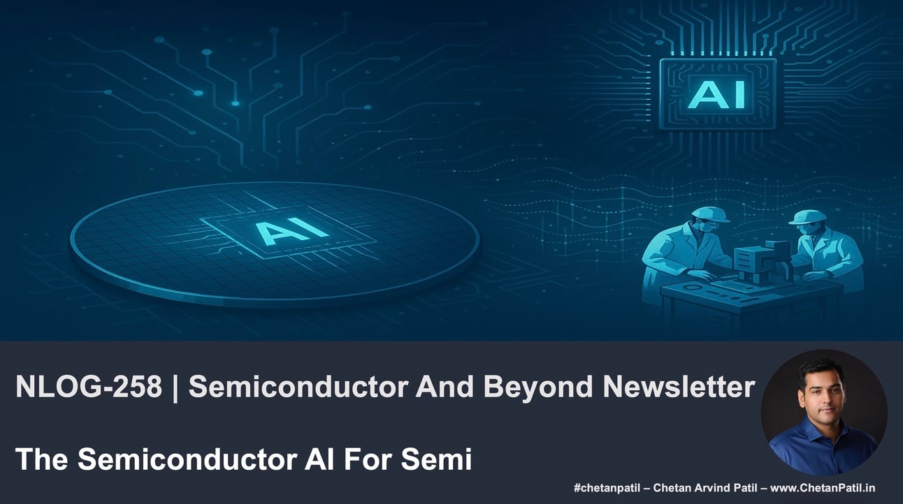 NLOG-258 | Semiconductor And Beyond Newsletter | The Semiconductor AI For Semi