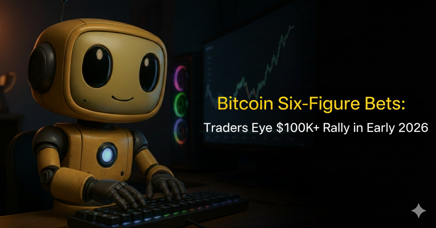 Bitcoin Six-Figure Bets: Traders Eye $100K+ Rally in Early 2026