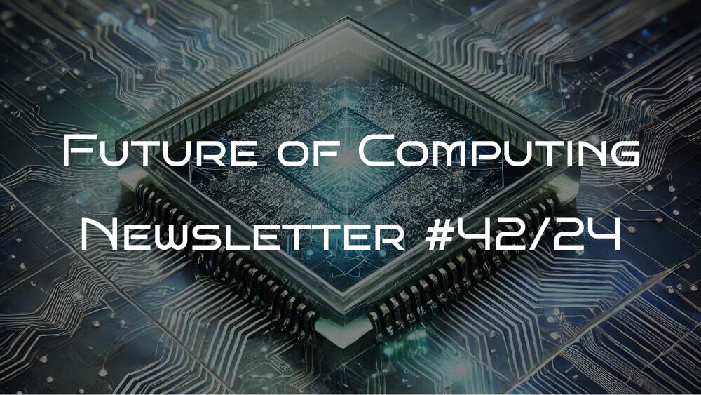 ⚡️🦾 Future of Computing Conference: Speaker Announcement, Optical Computing Breakthrough, and Glass Substrates
