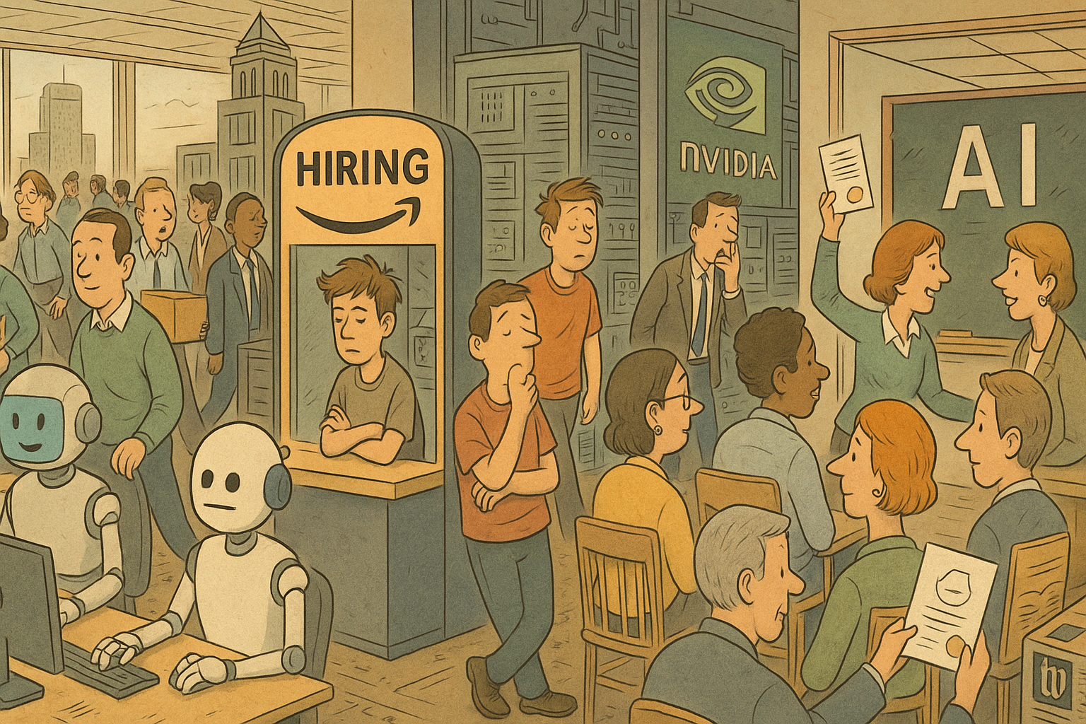 AI Threatens 45% of Office Jobs