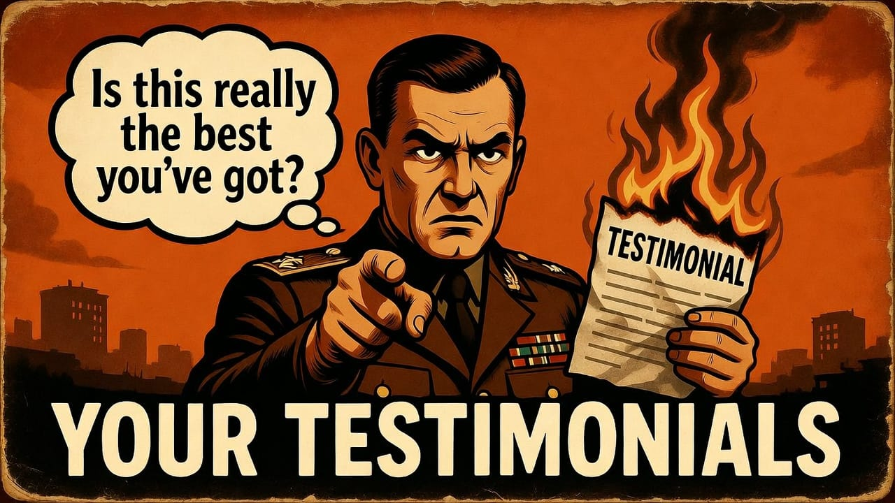 Why Your Testimonials Are Weak