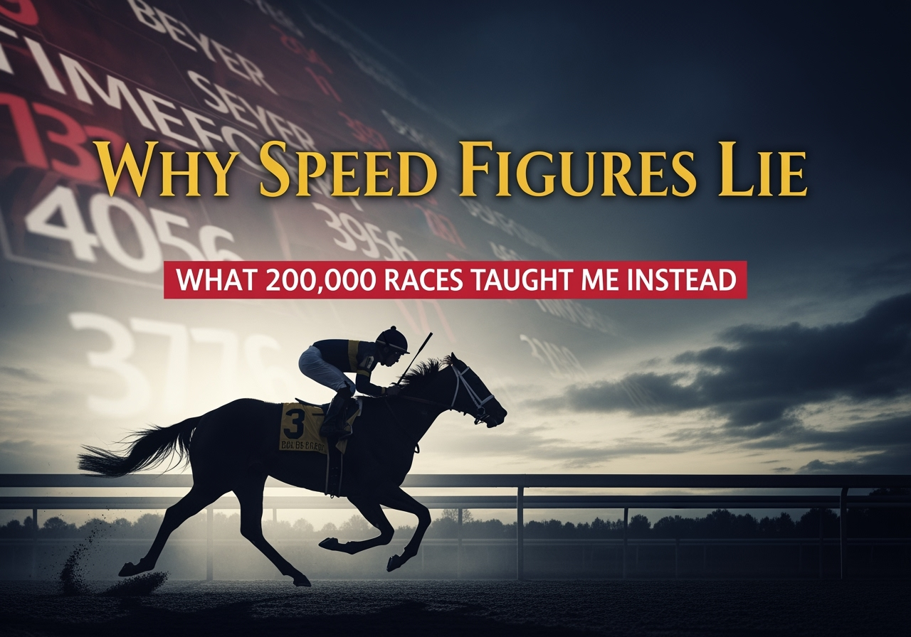 Beyer Speed Figures- The biggest illusion in handicapping.