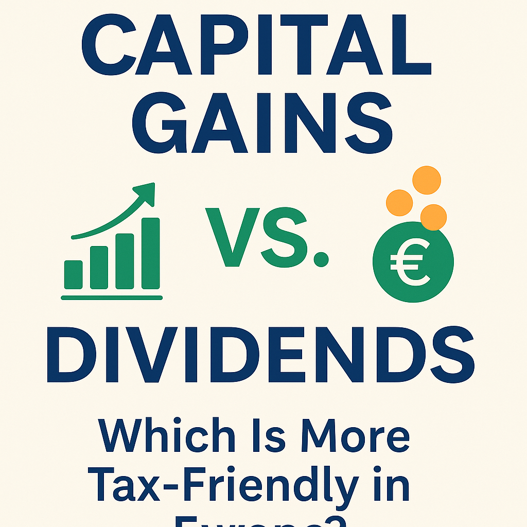 Capital Gains vs. Dividends: Which Is More Tax-Friendly in Europe?