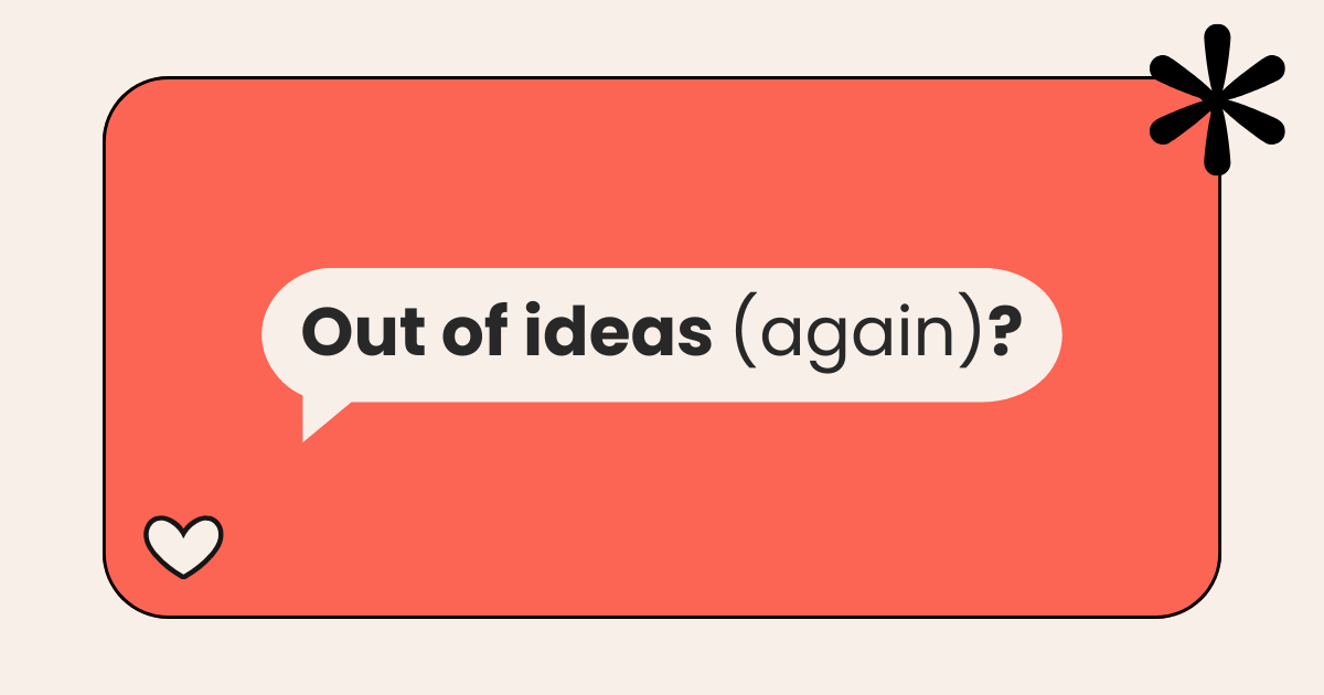 Going through a dry spell?