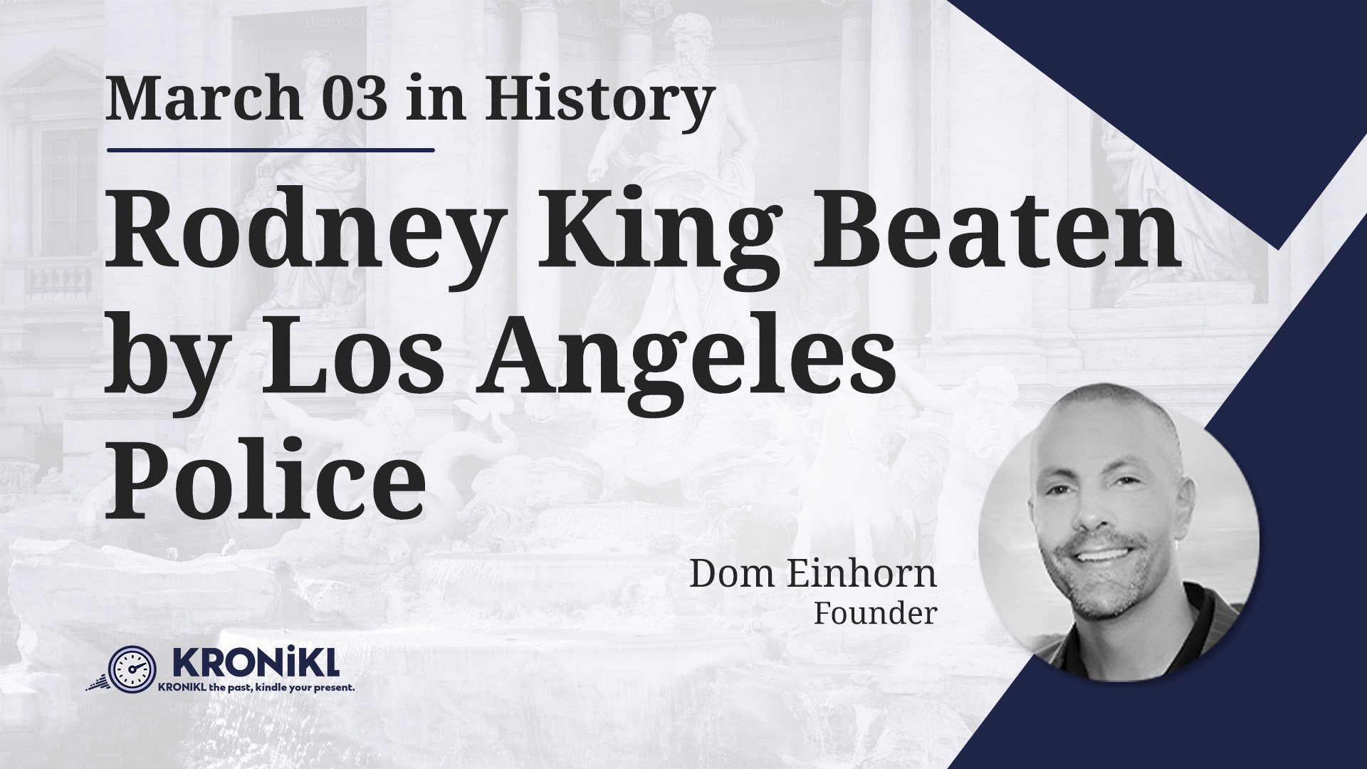 Rodney King Beaten by Los Angeles Police