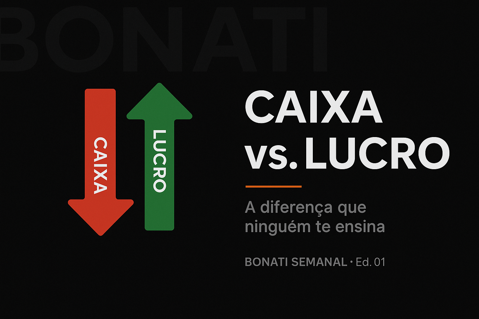 Caixa vs. Lucro: a diferença que ninguém te ensina