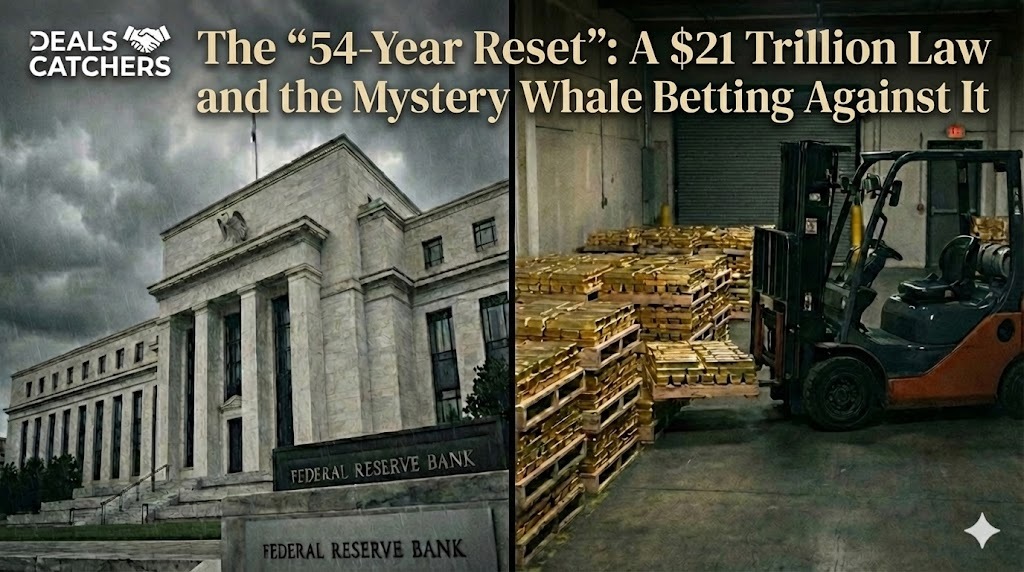 💼 The "54-Year Reset": A $21 Trillion Law and the Mystery Whale Betting Against It