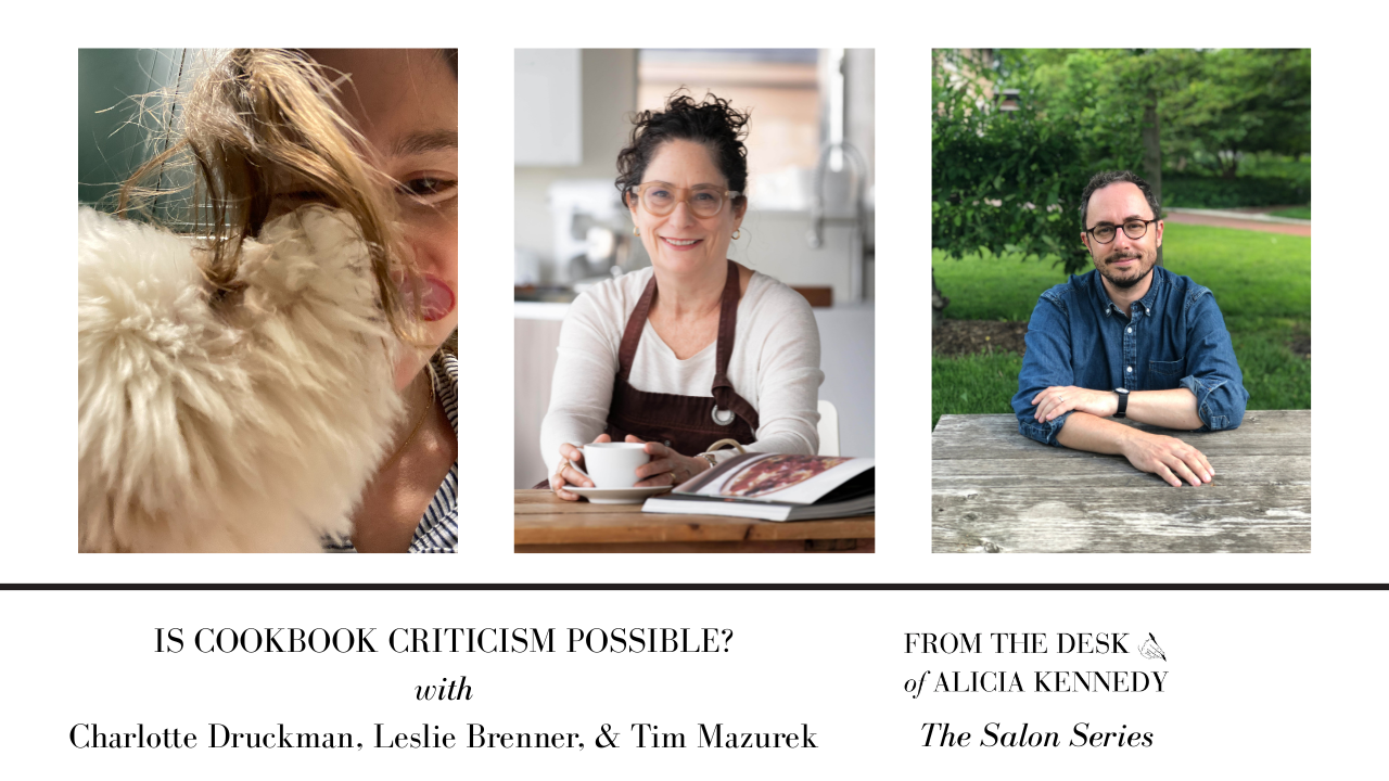 Is Cookbook Criticism Possible?