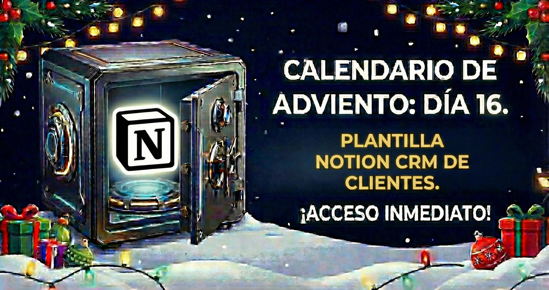 Día 16 - Calendario de Adviento