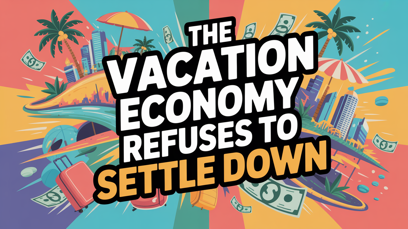 The Vacation Economy Refuses to Settle Down