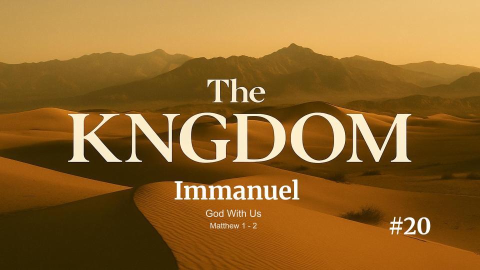 Merry Christmas  | Immauel - God With U | Matthew 1 - 2