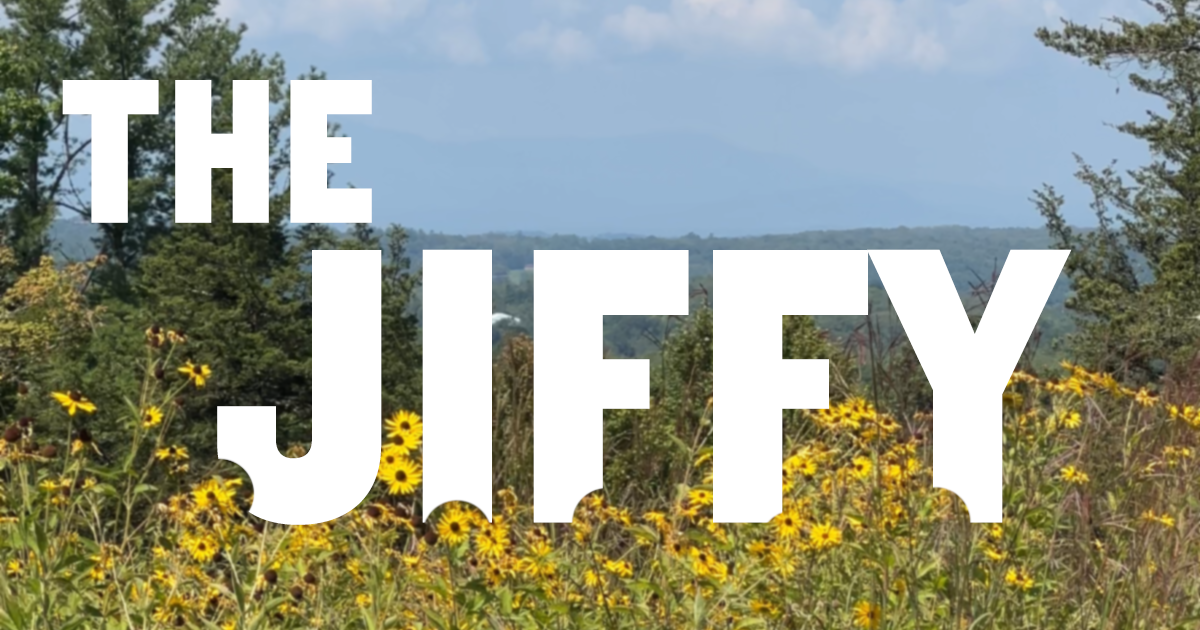 The Jiffy Acknowledges Land