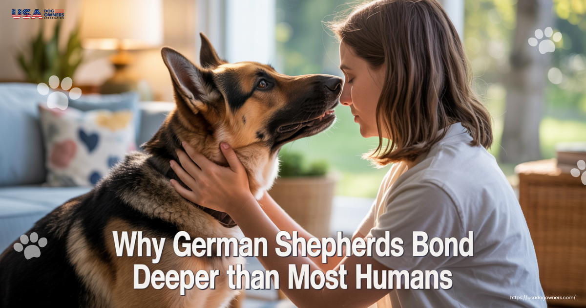 Why German Shepherds Bond Deeper Than Most Humans
