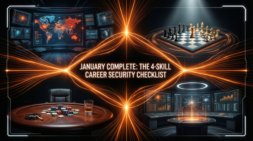 January Complete: The 4-Skill Career Security Checklist