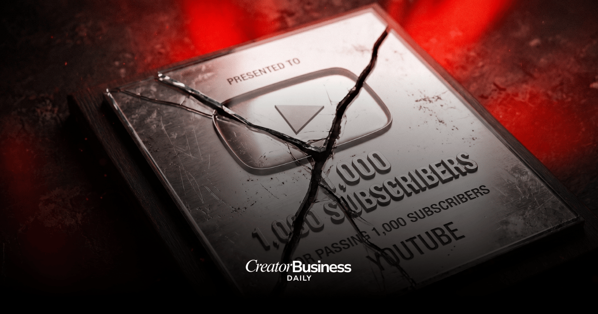 YouTube Just Killed the 1,000-Subscriber Rule