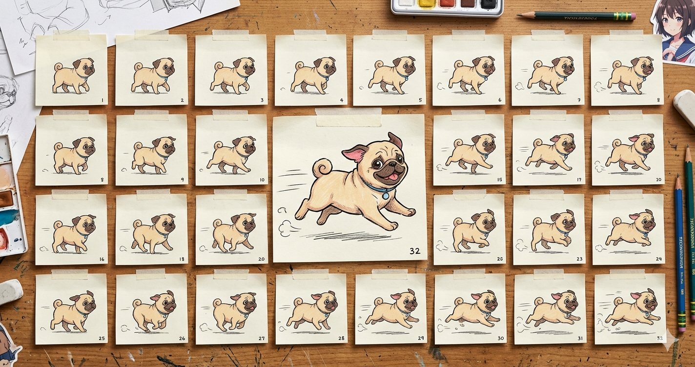 A Flip Book, A Pug, and A New Chapter.