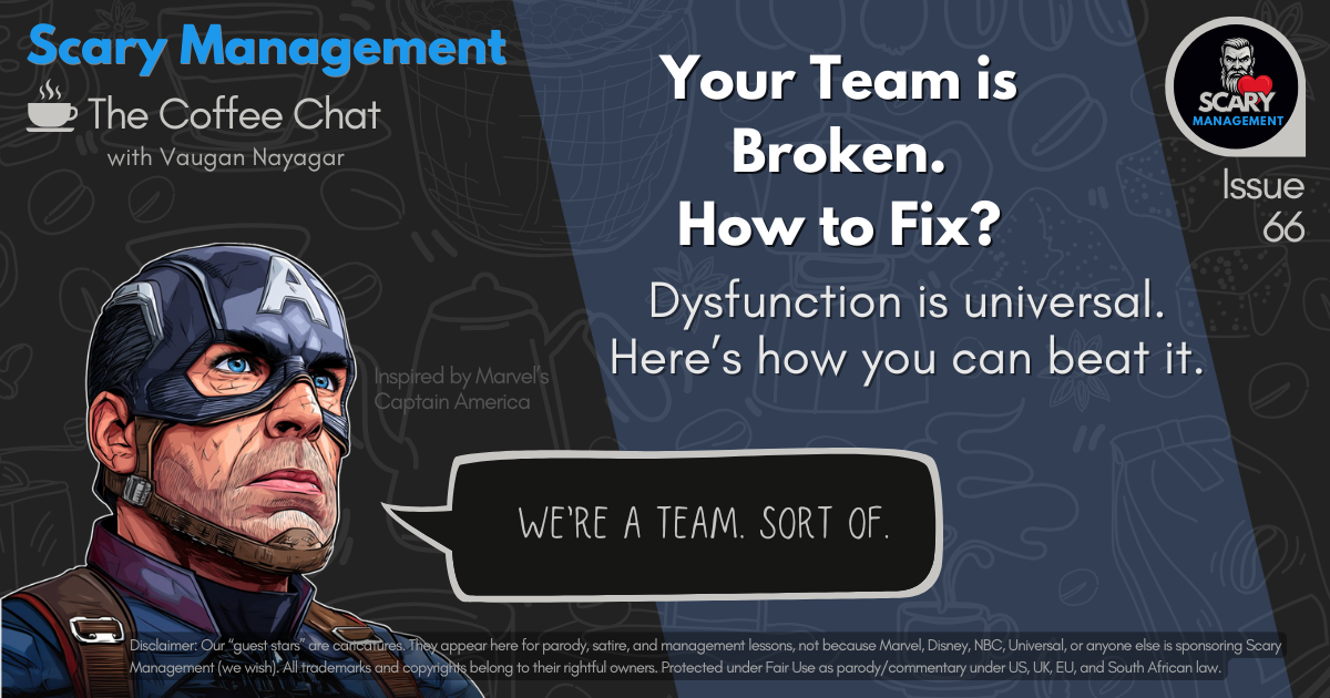 Your team is broken. How to fix it?