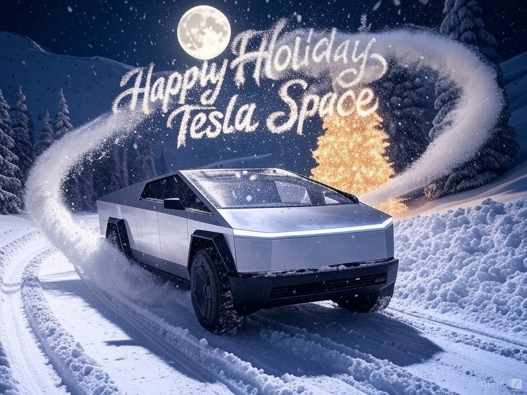 🎄 Happy Holidays from the Tesla Space 