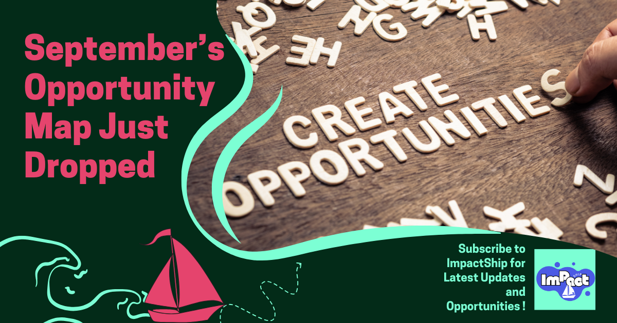 September’s Opportunities Map Just Dropped