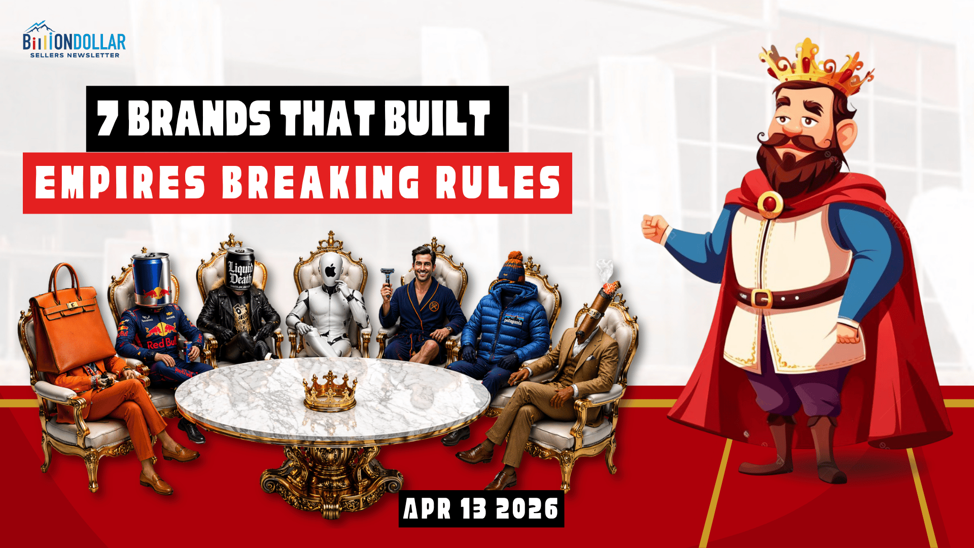 [ BDSN ]  7 brands that built empires breaking rules