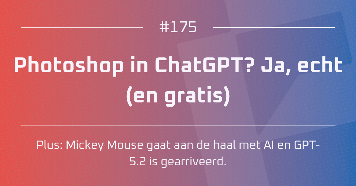 AI #175 | Photoshop in ChatGPT? Ja, echt (en gratis)