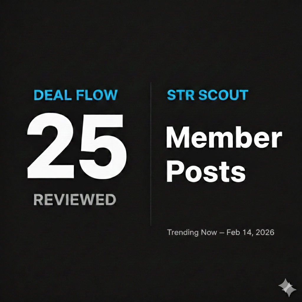 🔥 25 New STR Deals | Feb 14, 2026   