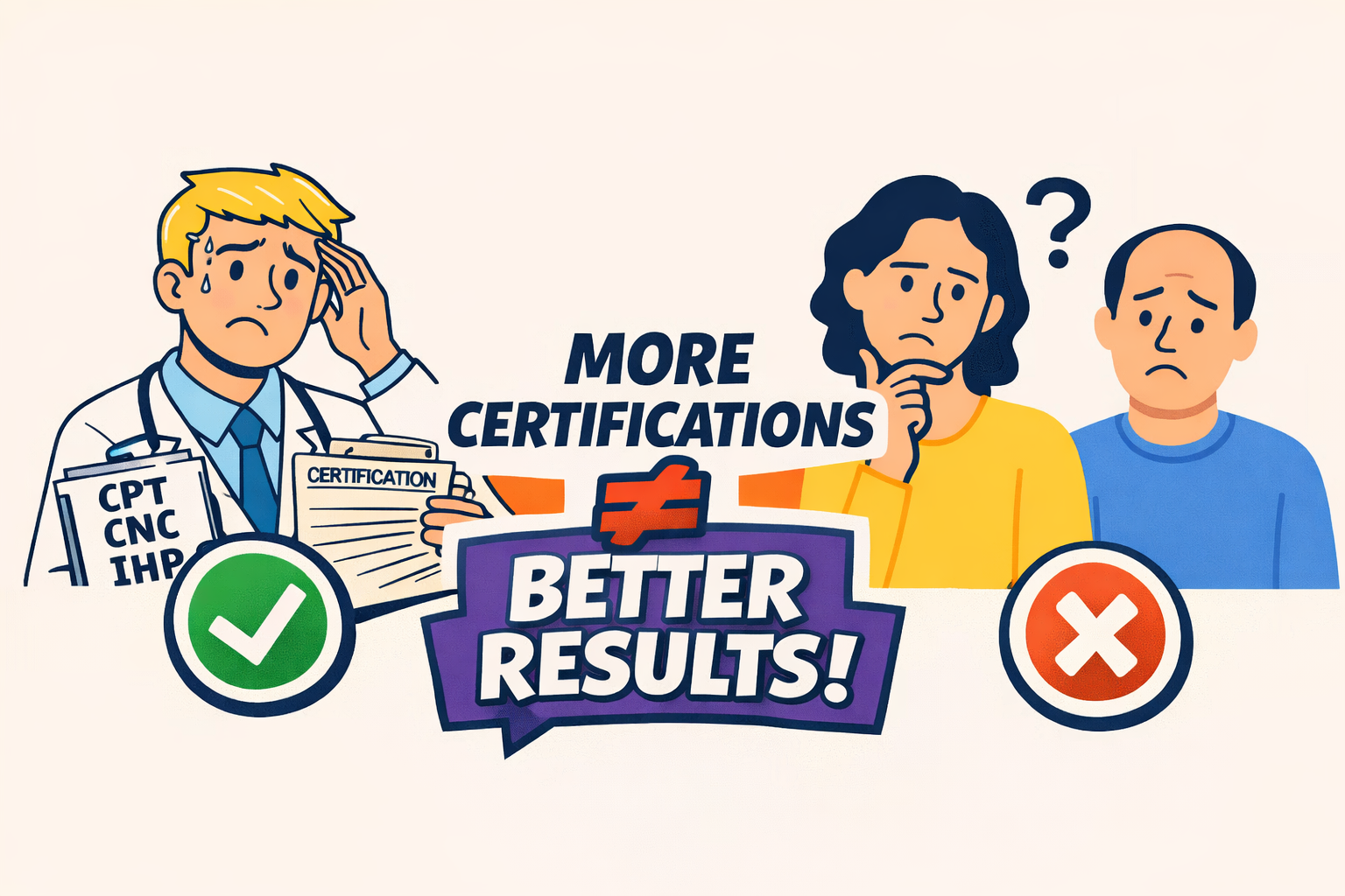 More Certifications Automatically Mean Better Outcomes 🧠 