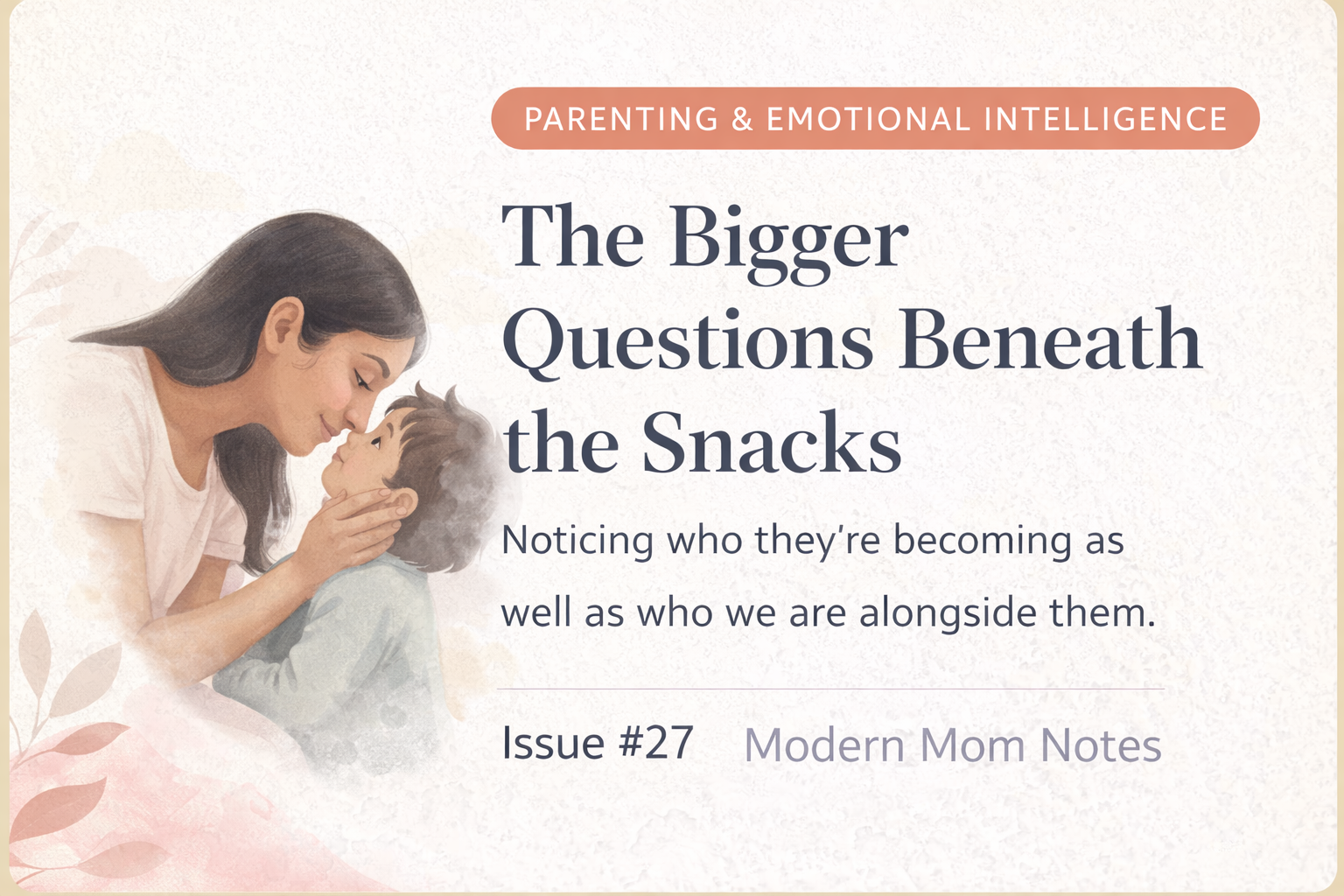 The Bigger Questions Beneath the Snacks