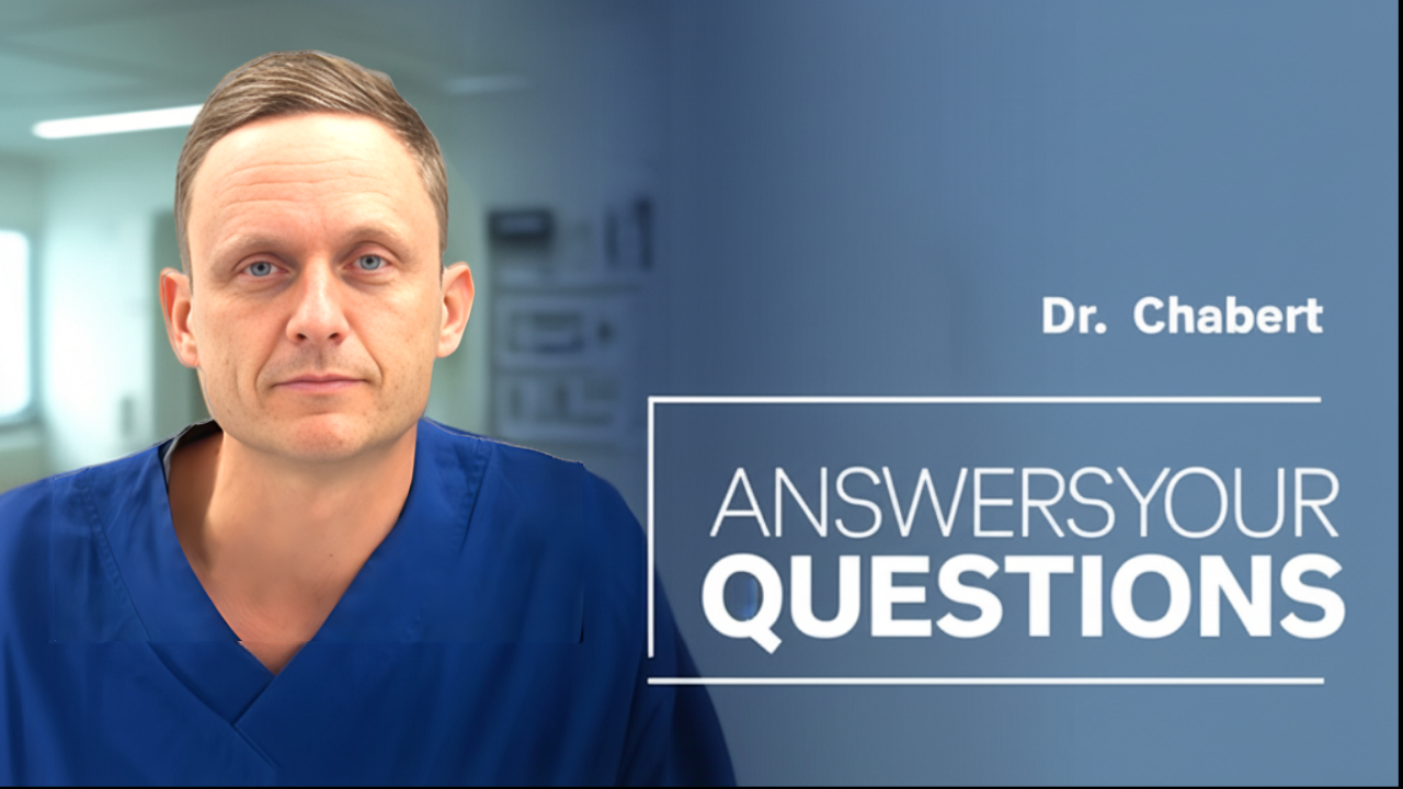 DR CHABERT LIVE Q&A - TODAY!