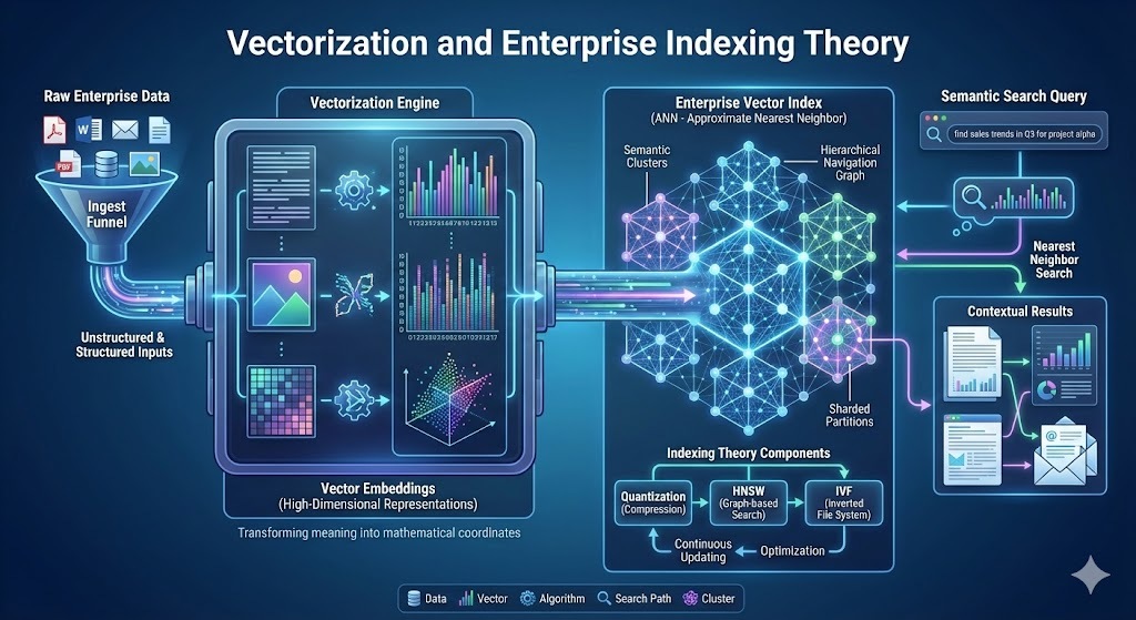 Vectorization and Enterprise Indexing Theory