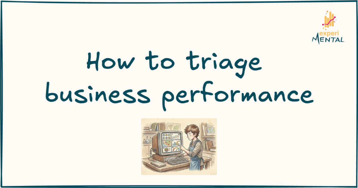 How to triage business performance | #059